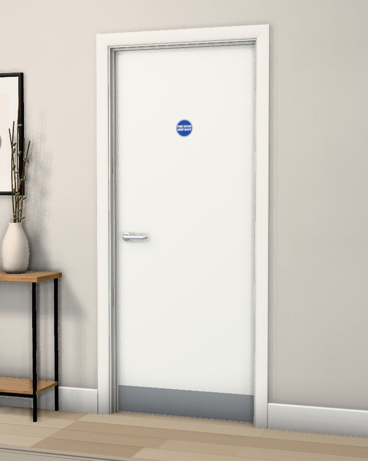 Meridian Flush FD30 Fire Doorset